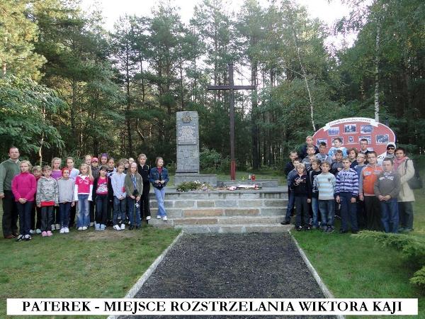 PATEREK - miejsce rozstrzelania Wiktora